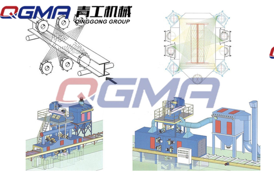 健身器材通過(guò)式拋丸機的工作原理